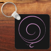 Pink Gratitude キーホルダー (正面)