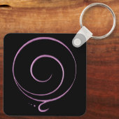 Pink Gratitude キーホルダー (裏面)