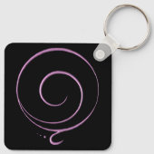 Pink Gratitude キーホルダー (裏面)