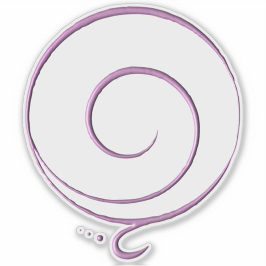 Pink Gratitude  シール (正面)