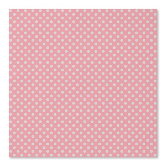 Pink & Gray Polka Dot Seamless Pattern 壁紙 (正面)