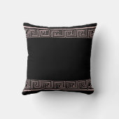 Pink Grecian Frieze Pattern クッション (裏面)
