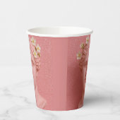 Pink Greek Paper Cups. 紙コップ (左)