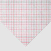 Pink & green Christmas plaid 薄葉紙 (詳細)