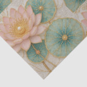 Pink & Green Floral Tissue Paper 薄葉紙 (詳細)