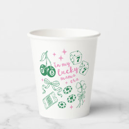 Pink & Green In My Lucky Mama Era St Patricks Day 紙コップ