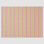 Pink & green stripes  薄葉紙 (正面)