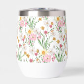 Pink Green Wildflower Watercolor (正面)