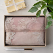 Pink Grunge Handmade Lace Decoupage 薄葉紙 (ギフト)