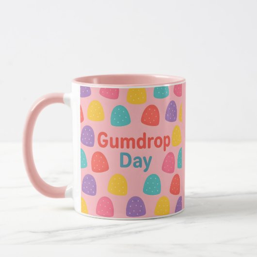  Pink Gumdrop Day Combo Mug マグカップ (左)