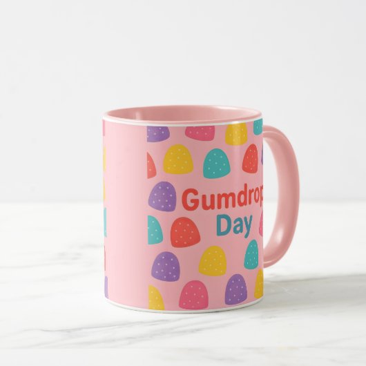  Pink Gumdrop Day Combo Mug マグカップ (正面右)