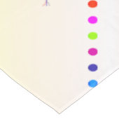 PINK Happy 10誕生日 |編集可能 テーブルクロス (アングル)