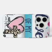PINK HART &ザ・ホーリークロス&💕 IPhone / iPadケース Case-Mate iPhoneケース (裏面 (横))