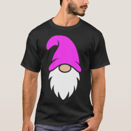 Pink Hat Christmas Gnome Tシャツ
