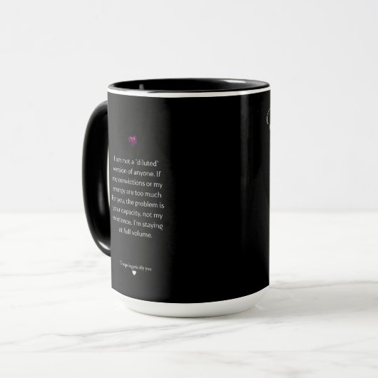 Pink Heart Mug マグカップ (正面左)