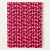 Pink Heart Pattern  プランナー手帳 (裏面)