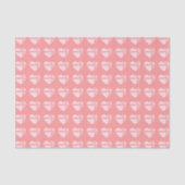 Pink Heart Shape Chocolate Box Pattern 薄葉紙 (正面)