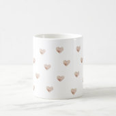 Pink Heart Simple Coffee Mug コーヒーマグカップ (中央)