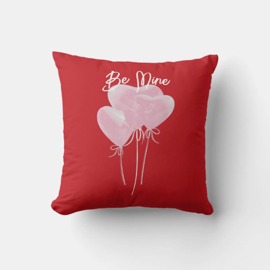 Pink Hearts クッション (正面)