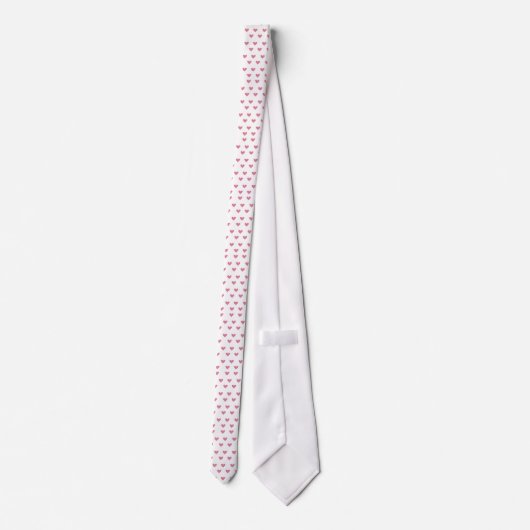 Pink hearts ネクタイ (裏面)