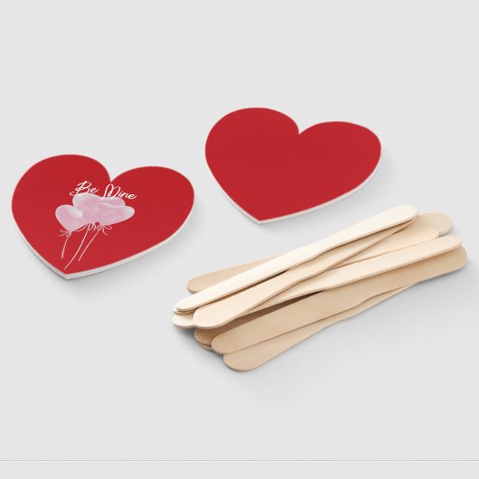 Pink Hearts ハンドファン (組立なし)