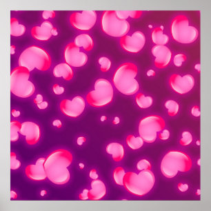 Pink Hearts ポスター