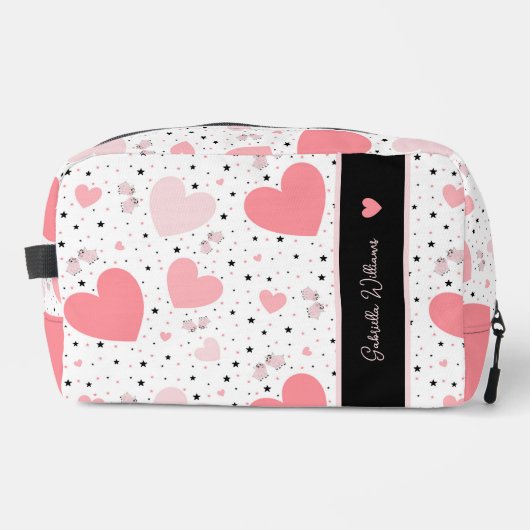 Pink hearts and piggy ドップキット (正面)