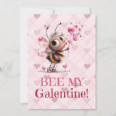Pink Hearts Galentine's Day Best Friend Card シーズンカード (正面)
