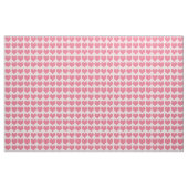 Pink Hearts Pattern ファブリック (ファットクウォーター)