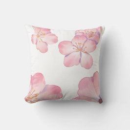 Pink hibiscus  クッション