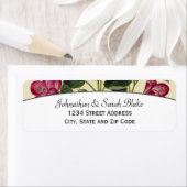 Pink HibiscusReturn住所 シール (インサイチュ)