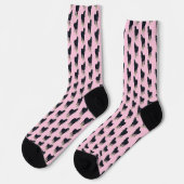 Pink horse socks ソックス (左)