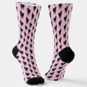 Pink horse socks ソックス (傾斜あり)