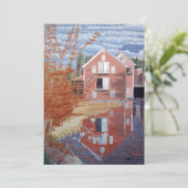 Pink House in Autumn サンキューカード (スタンド正面)