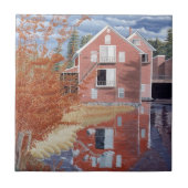 Pink House in Autumn タイル (正面)