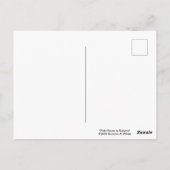 Pink House in Autumn ポストカード (裏面)