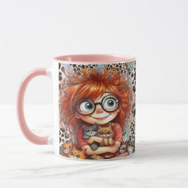 Pink I Love Cats  Mug マグカップ