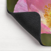 Pink Iceland Poppy (photography taken by me) マウスパッド (コーナー)