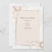 Pink Impressionフォト招待状 案内状 (裏面)