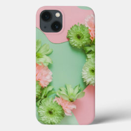 Pink iPhone 13ケースfor Holy幽霊お祝い iPhone 13ケース