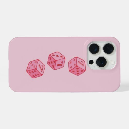 pink iphone case iPhoneケース (裏面横)