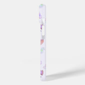 Pink Iridescent Mermaidcore Sea Shell Pearl Y2K Case-Mate iPhoneケース (裏面 / 左)