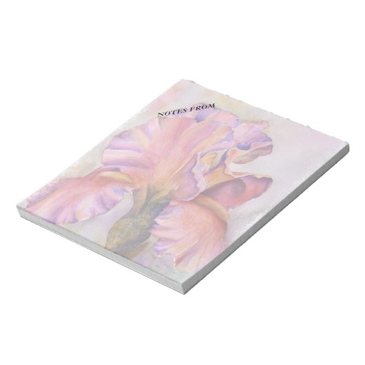 PINK IRIS CUSTOMIZABLE NOTE PAD ノートパッド (回転)