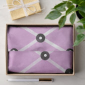 Pink Ivory Lattice Studs Funky Pattern Decoupage 薄葉紙 (ギフト)