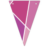 Pink JanaiCreates Color Collection Party Banner バンティングフラッグ (第3の旗)
