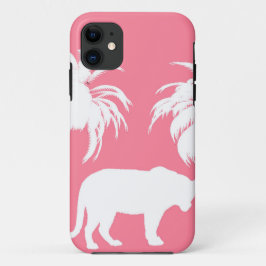 Pink jungle iPhone 11 ケース