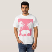 Pink jungle tシャツ (正面フル)