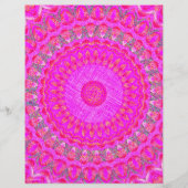 Pink Kaleidoscope Bulk Scrapbook Paper Pages チラシ (裏面)