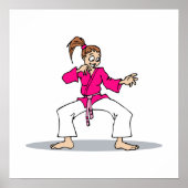 Pink Karate ポスター (正面)