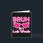 Pink Lab Week 2024 Medical Lab Science Lab Tech カード<br><div class="desc">Pink Lab Week 2024 Medical Lab Science Lab Tech Team</div>